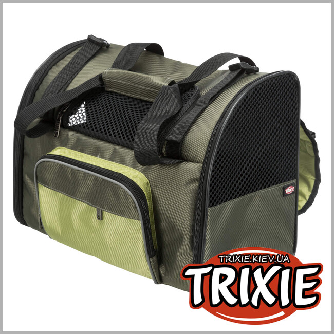 ТРИКСИ Украина - Рюкзак Trixie Shiva Backpack (нейлон 41*30*21cм зеленый)