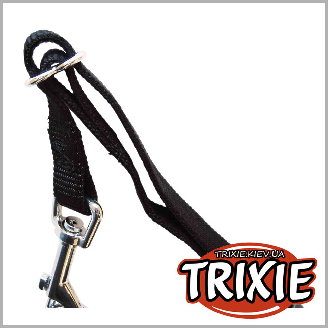 ТРИКСИ Украина - Пояс-шлей безопасности Trixie 1290 для собак в автомобиль размер S 30–60 см на 20 мм черный