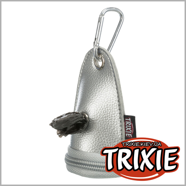 ТРИКСИ Украина - Диспенсер для пакетов Trixie (искусственная кожа (полиэстер) 1 рулон по 20 пакетов )