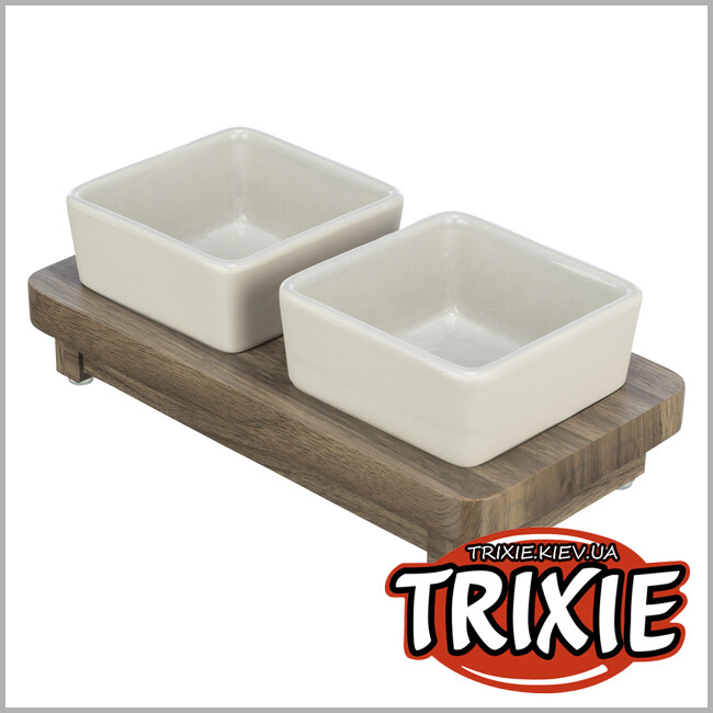 ТРИКСИ Украина - Набор мисок CityStyle Trixie 24823, керамика/МДФ