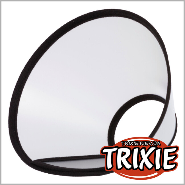 ТРИКСИ Украина - Ветеринарный воротник Trixie 19516 для собак на липучке пластик размер L-XL 50-58/28 см