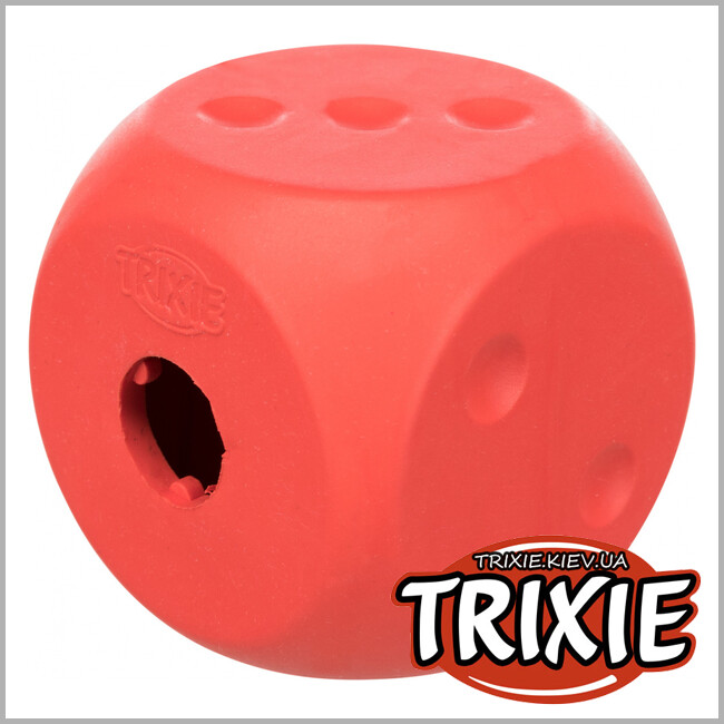 ТРИКСИ Украина - Кубик кормушка Trixie Snack Cube (каучук 5 cm)