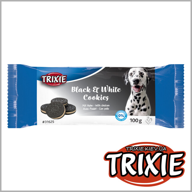 ТРИКСИ Украина - Печенье Trixie Black & White Cookies(птица 100g)