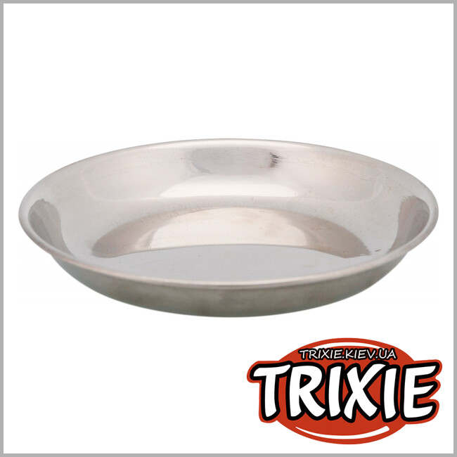 ТРИКСИ Украина - Миска для кошки TRIXIE - металлическая (0.2L / 13cm)