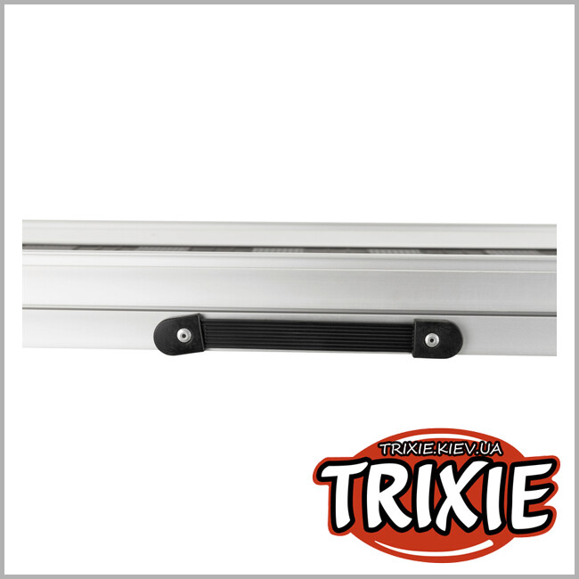 ТРИКСИ Украина - Пандус складной Petwalk-TRIXIE (40 х 102–170 см, 6,2 кг, до 100 кг, черный/серый)