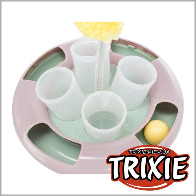 ТРІКСІ Україна - Іграшка-годівниця для кошеня Snack & Play-TRIXIE (18см)
