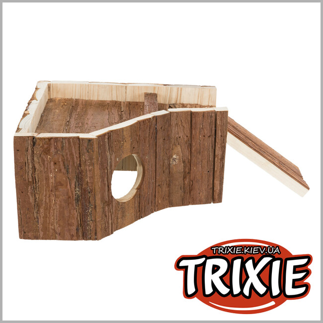 ТРИКСИ Украина - Домик для хомяка Hedwig Trixie с террасой (38х14х25см)