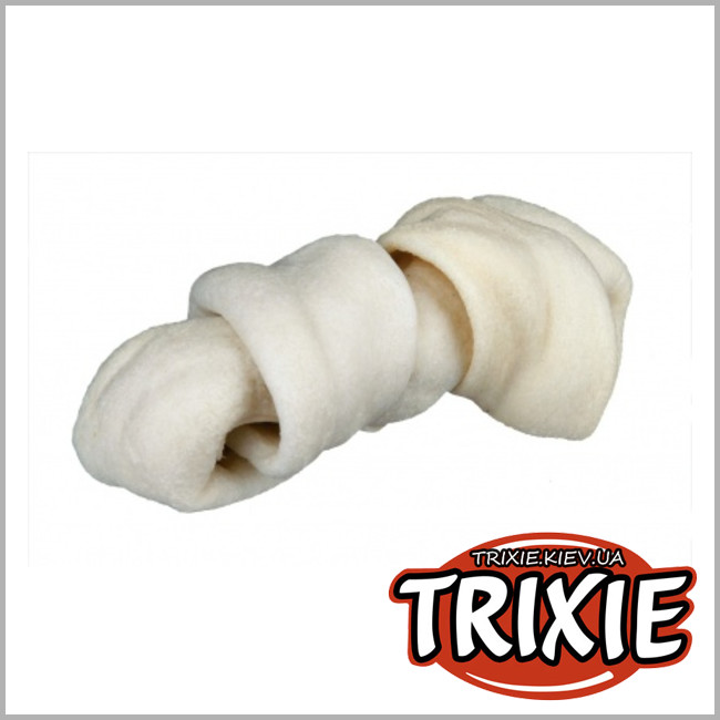 ТРИКСИ Украина - Кость для чистки зубов Trixie Denta Fun Knotted Chewing Bones (11см * 1шт / 50g)