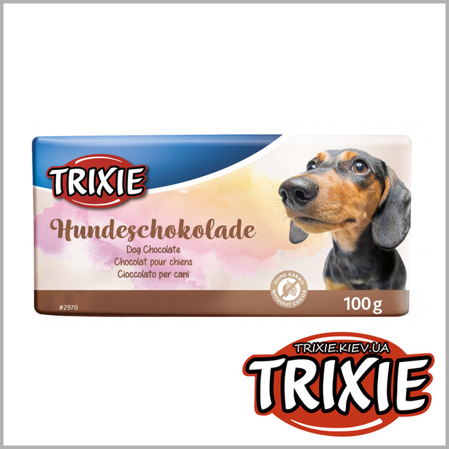 ТРИКСИ Украина - Шоколад для собак TRIXIE Schoko (100g)
