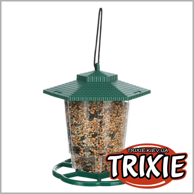 ТРИКСИ Украина - Кормушка-домик для птиц Trixie Feeding Lantern (300ml/17cm)
