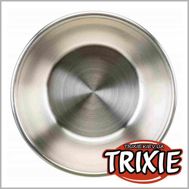 ТРИКСИ Украина - Миска с крышкой Fresh Feed-TRIXIE (сталь+пластик, 1.3 л/ø 17 см)