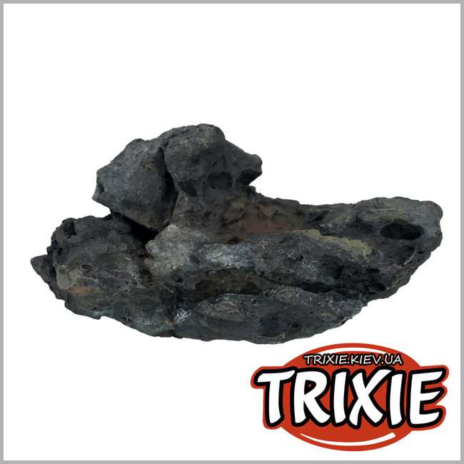 ТРИКСИ Украина - Черный камень для рыб TRIXIE (Размер: 11 cм)