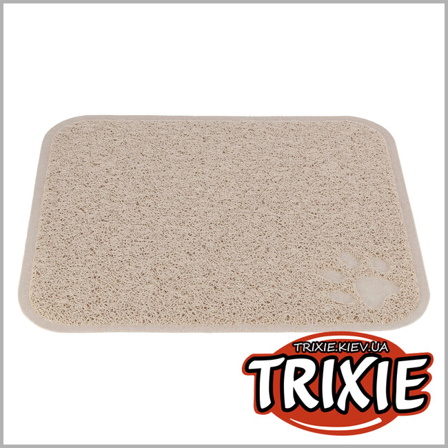 ТРИКСИ Украина - Коврик Trixie 40368 под туалет ПВХ 37х45 см розовый