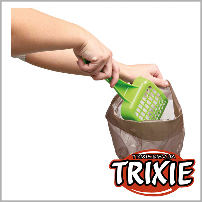 ТРИКСИ Украина - Кошачьи мешки для мусора Trixie (3 рулона по 10 пакетов, 3 l)