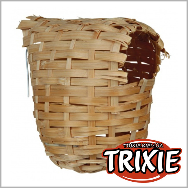 ТРИКСИ Украина - Бамбуковое гнездо для птиц TRIXIE (Размер: 15х12см)