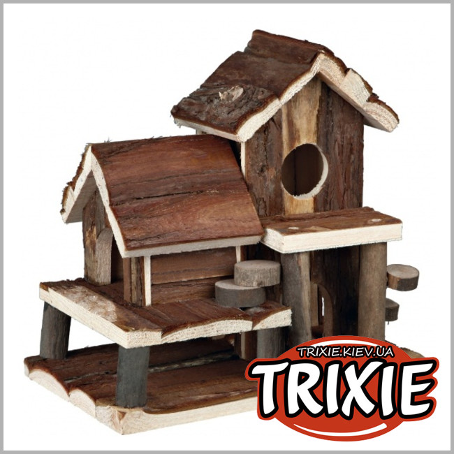 ТРИКСИ Украина - Деревянный домик для грызунов TRIXIE - Birte house