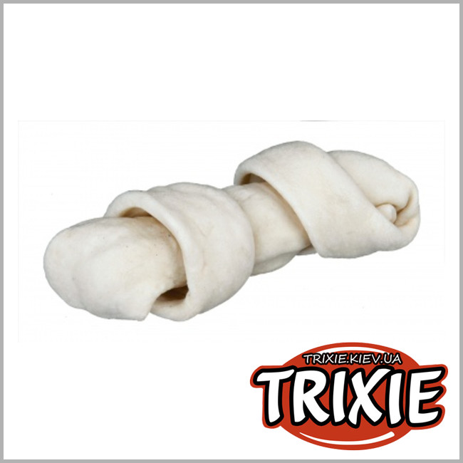 ТРИКСИ Украина - Кость для чистки зубов Trixie Denta Fun Knotted Chewing Bones (16см * 1шт/ 110g)