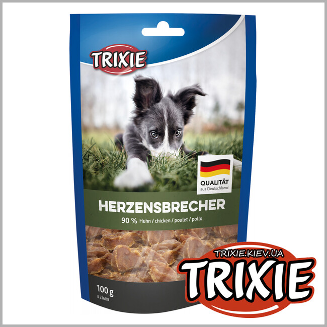 ТРИКСИ Украина - Лакомство Herzensbrecher для собак Trixie (с курицей 100 г. )