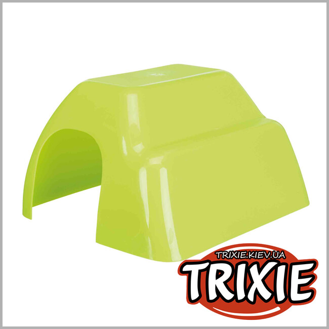 ТРИКСИ Украина - Домик для грызунов TRIXIE пластик (Для хомяка, Размер: 23 × 15 × 26 см)