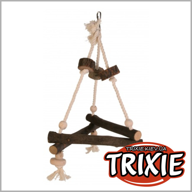 ТРИКСИ Украина - Качели для птиц TRIXIE -Natural Living (Размер: 27х27х27см)