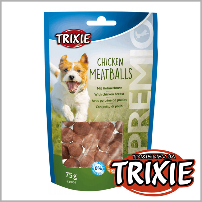 ТРИКСИ Украина - Лакомство Chicken Meat Balls Trixie (куриная грудка 75g)