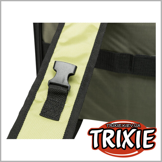 ТРИКСИ Украина - Рюкзак Trixie Shiva Backpack (нейлон 41*30*21cм зеленый)