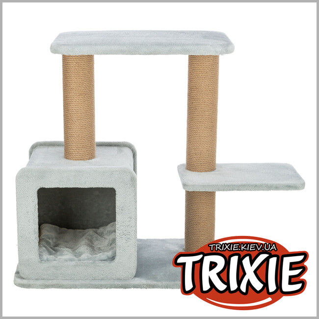 ТРИКСИ Украина - Домик-драпак для кошек Trixie "Elena", 83см,шалфей