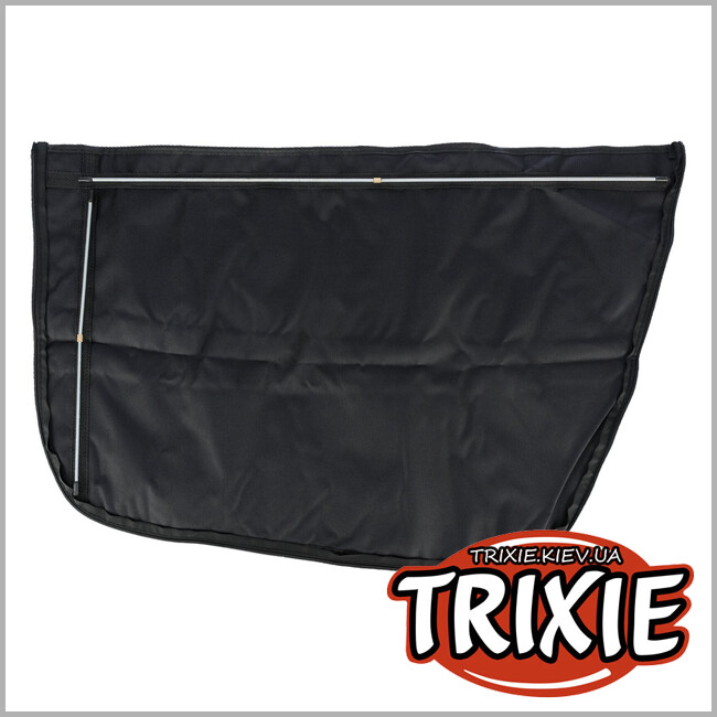 ТРИКСИ Украина - Покривало Trixie 13231 на автокресло с бічними панелями для ткани ,0,5х1,45м,чорний/бежевый