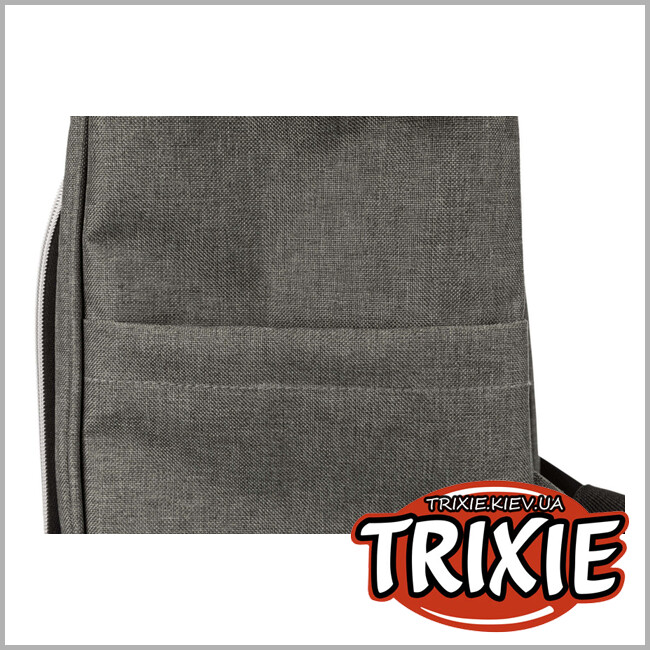 ТРИКСИ Украина - Рюкзак переноска Trixie Ava Backpack (32*42*22см серый)