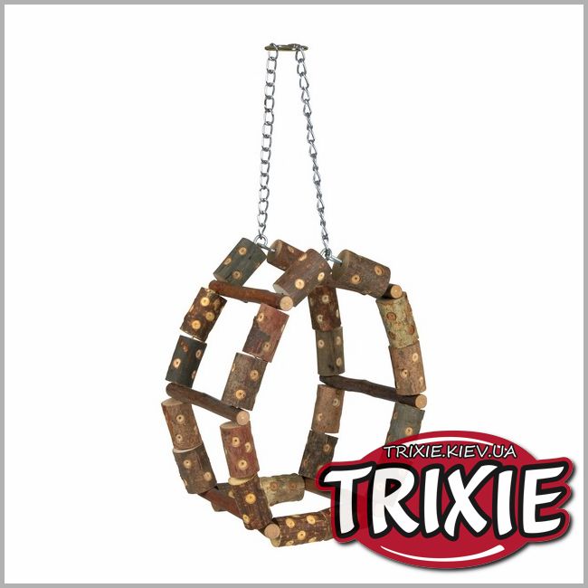 ТРИКСИ Украина - Лесенка на цепочке TRIXIE - Natural Living (11 × 17 × 11 см)