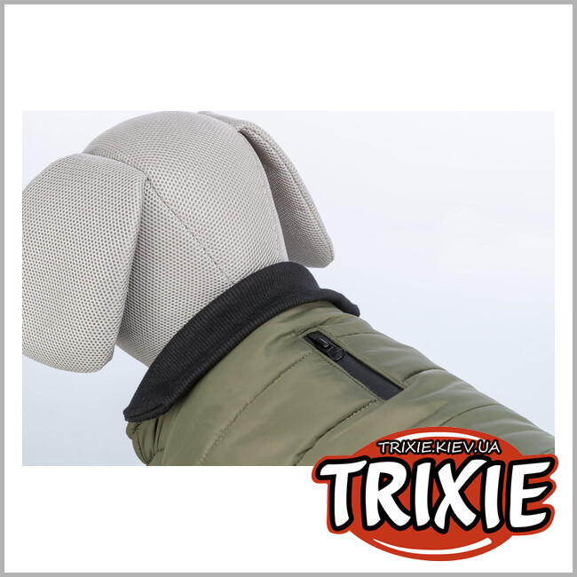 ТРИКСИ Украина - Попона для собак Trixie 680303 "Arlay", ХS: 27см, хаки