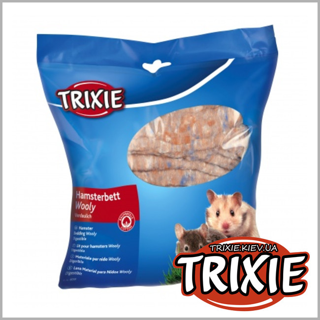 ТРИКСИ Украина - Подстилка для грызунов TRIXIE - Wooly (биоволокно 100гр)