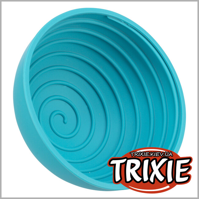 ТРИКСИ Украина - Миска для лакомства Trixie 34984 "Lick'n'Snack" (силикон), 16см