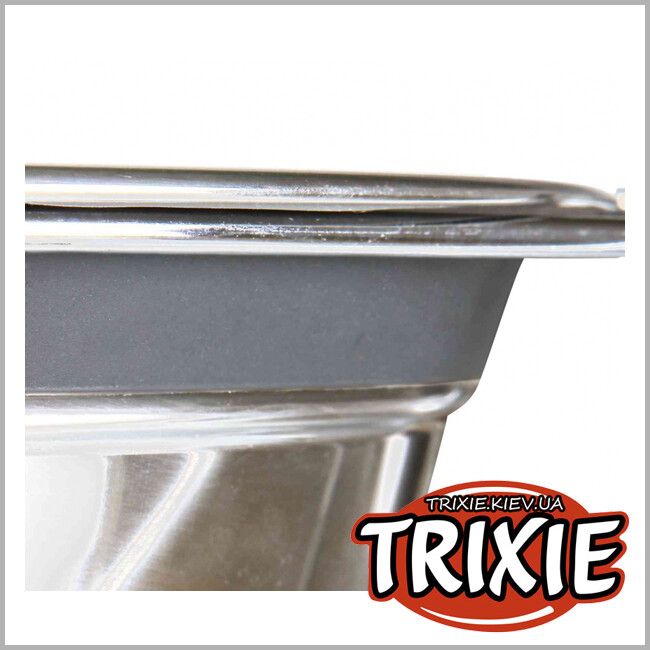 ТРИКСИ Украина - Стояк с 2мя мисками для кошек TRIXIE - Eat on Feet (Размер: 2х1,5л/21см)