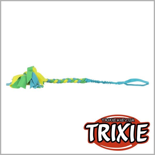 ТРИКСИ Украина - Игрушка Trixie 34704 для собак Канат банджи для перетаскивания полиэстер 85 см