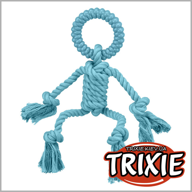 ТРИКСИ Украина - Фигурка из веревки Trixie 34700 (полиэстер/хлопок/TПГ), 26см