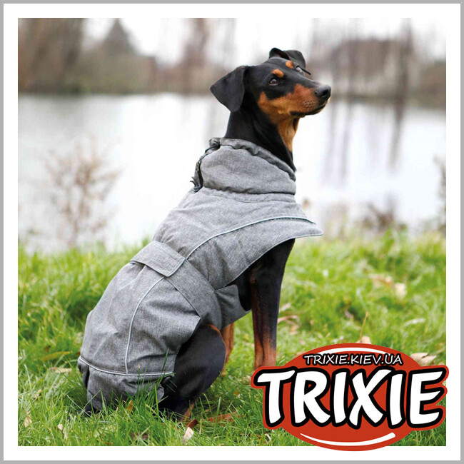 ТРИКСИ Украина - Попона TRIXIE - Prime (XS: 30 см, серый)