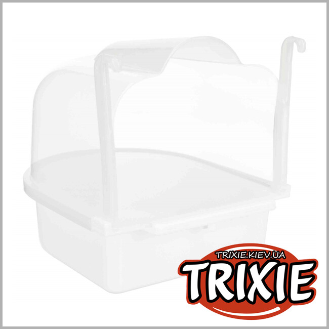ТРИКСИ Украина - Купалка для птиц TRIXIE, пластик (16 × 17 × 19 см)