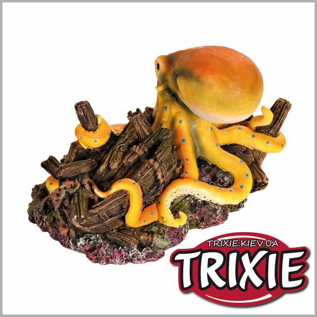 ТРИКСИ Украина - Грот для рыб TRIXIE - Осьминог, 20 см