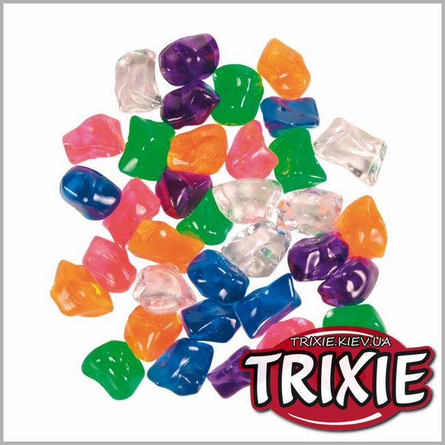 ТРИКСИ Украина - Разноцветные прозрачные камни для аквариумов TRIXIE