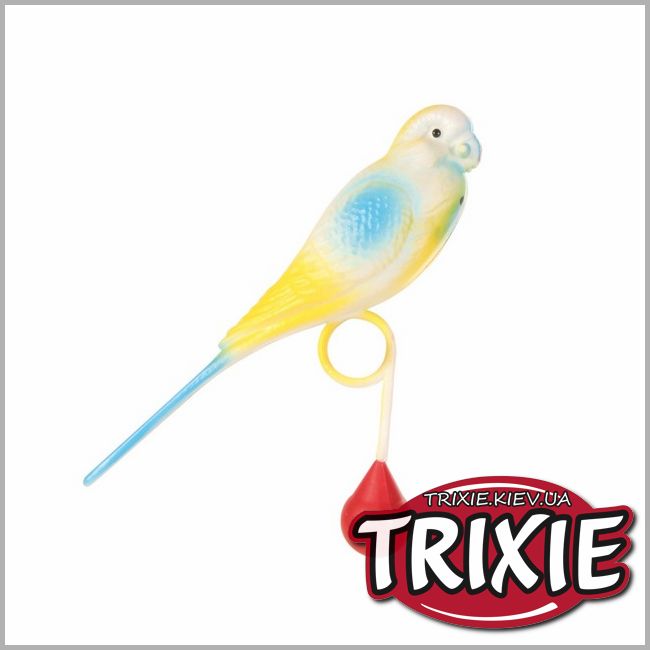 ТРИКСИ Украина - Попугайчик с грузом для жёрдочки TRIXIE (Размер: 12 см)