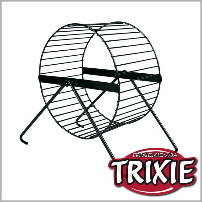 ТРИКСИ Украина - Колесо на подставке для грызунов TRIXIE (Размер: 14см)