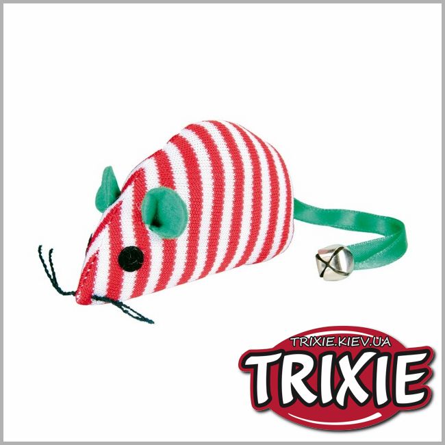 ТРИКСИ Украина - Набор мышей для кошки TRIXIE - тканевые
