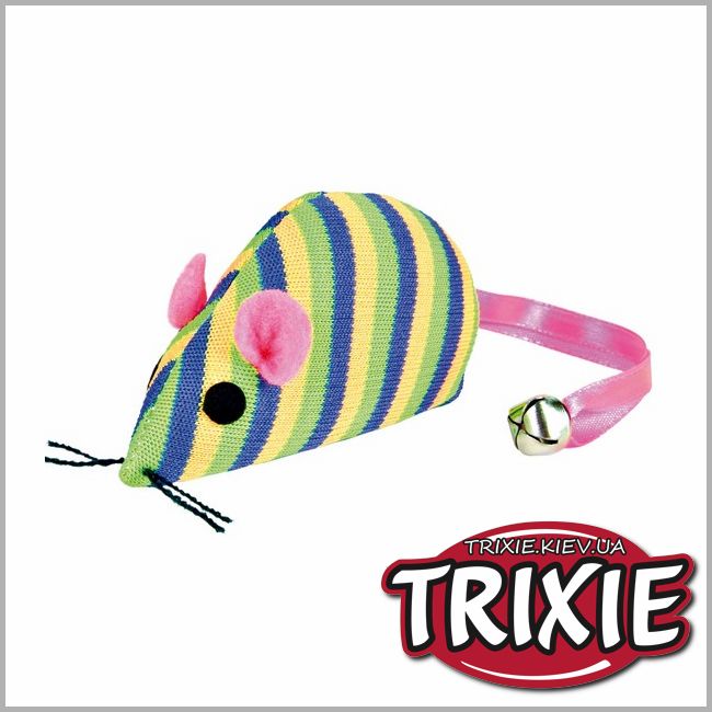 ТРИКСИ Украина - Набор мышей для кошки TRIXIE - тканевые