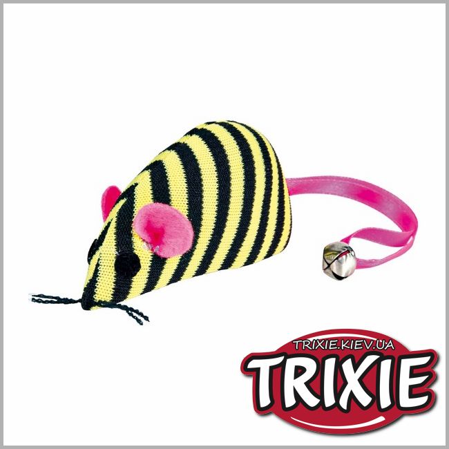 ТРИКСИ Украина - Набор мышей для кошки TRIXIE - тканевые