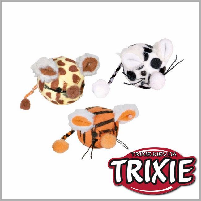 ТРИКСИ Украина - Набор плюшевых игрушек для кошки TRIXIE