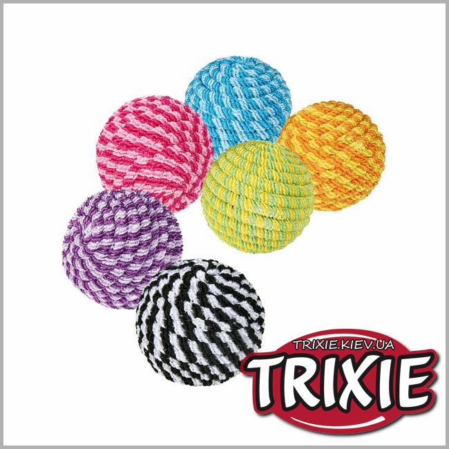 ТРИКСИ Украина - Набор для кошки TRIXIE - Мячи спиральные