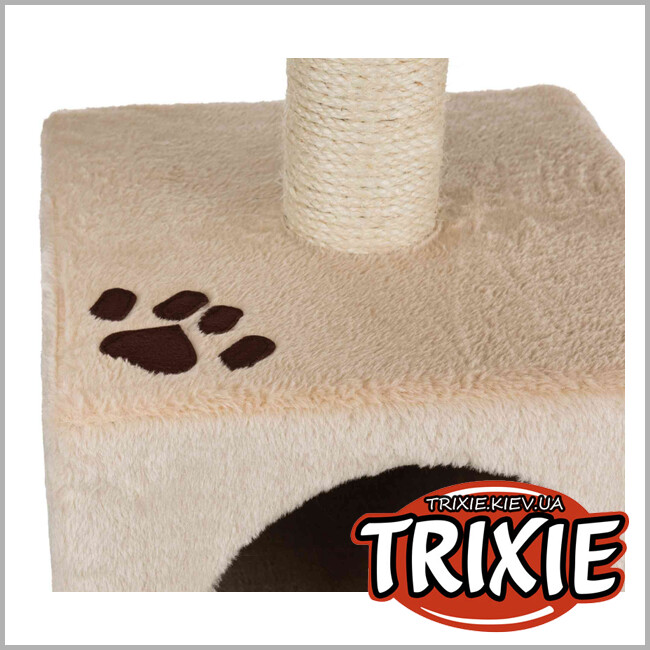 ТРИКСИ Украина - Домик дряпка Trixie San Fernando Scratching Post (Высота: 106см бежевый)