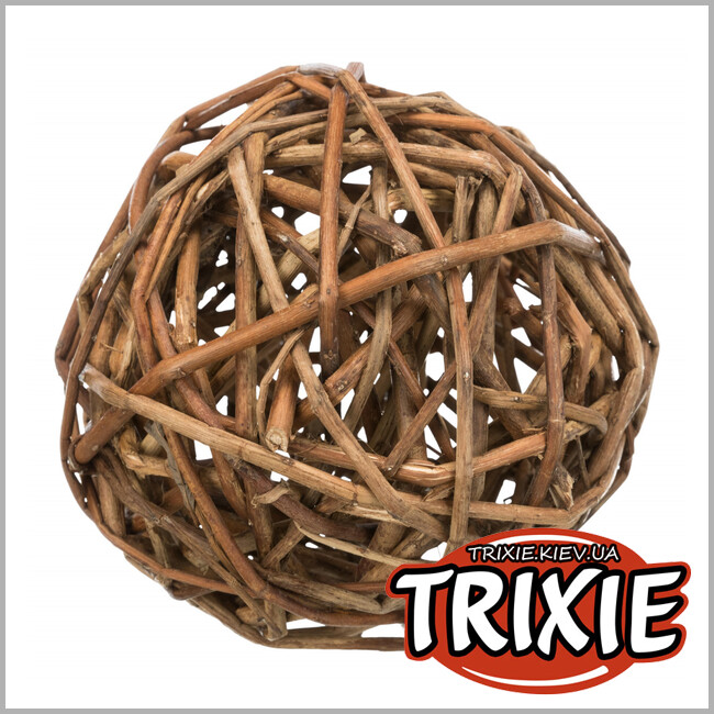 ТРИКСИ Украина - Плетеный мяч Trixie (для кроликов 13 см)