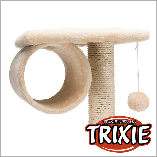 ТРИКСИ Украина - Домик дряпка Trixie San Fernando Scratching Post (Высота: 106см бежевый)